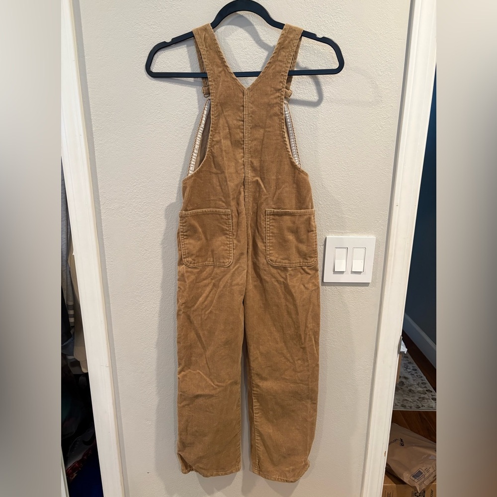 Vintage 1970’s/80’s Liberty Brown Corduroy Kids Overalls Size 8 Made in USA - Picture 4 of 11